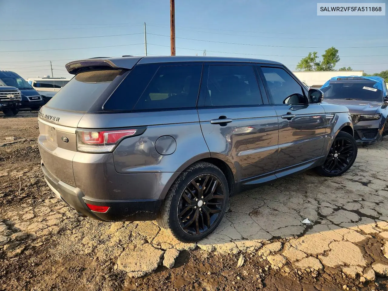 2015 Land Rover Range Rover Sport Hse VIN: SALWR2VF5FA511868 Lot: 60176706