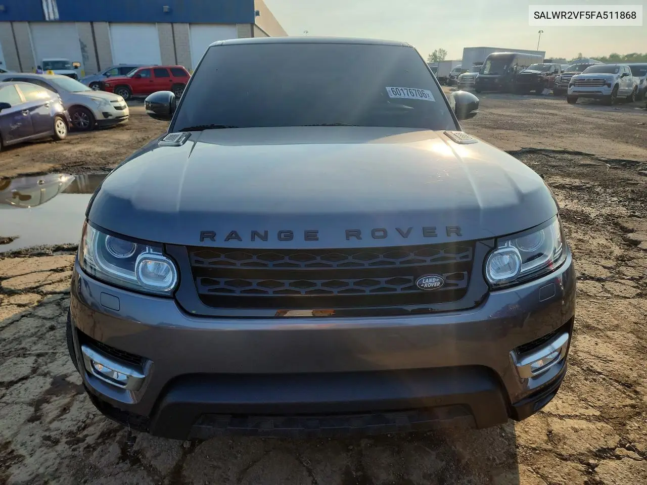 2015 Land Rover Range Rover Sport Hse VIN: SALWR2VF5FA511868 Lot: 60176706
