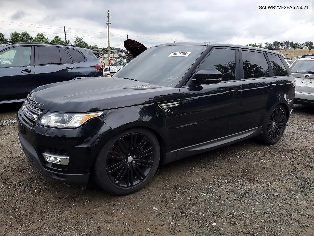 2015 Land Rover Range Rover Sport Hse VIN: SALWR2VF2FA625021 Lot: 60405796