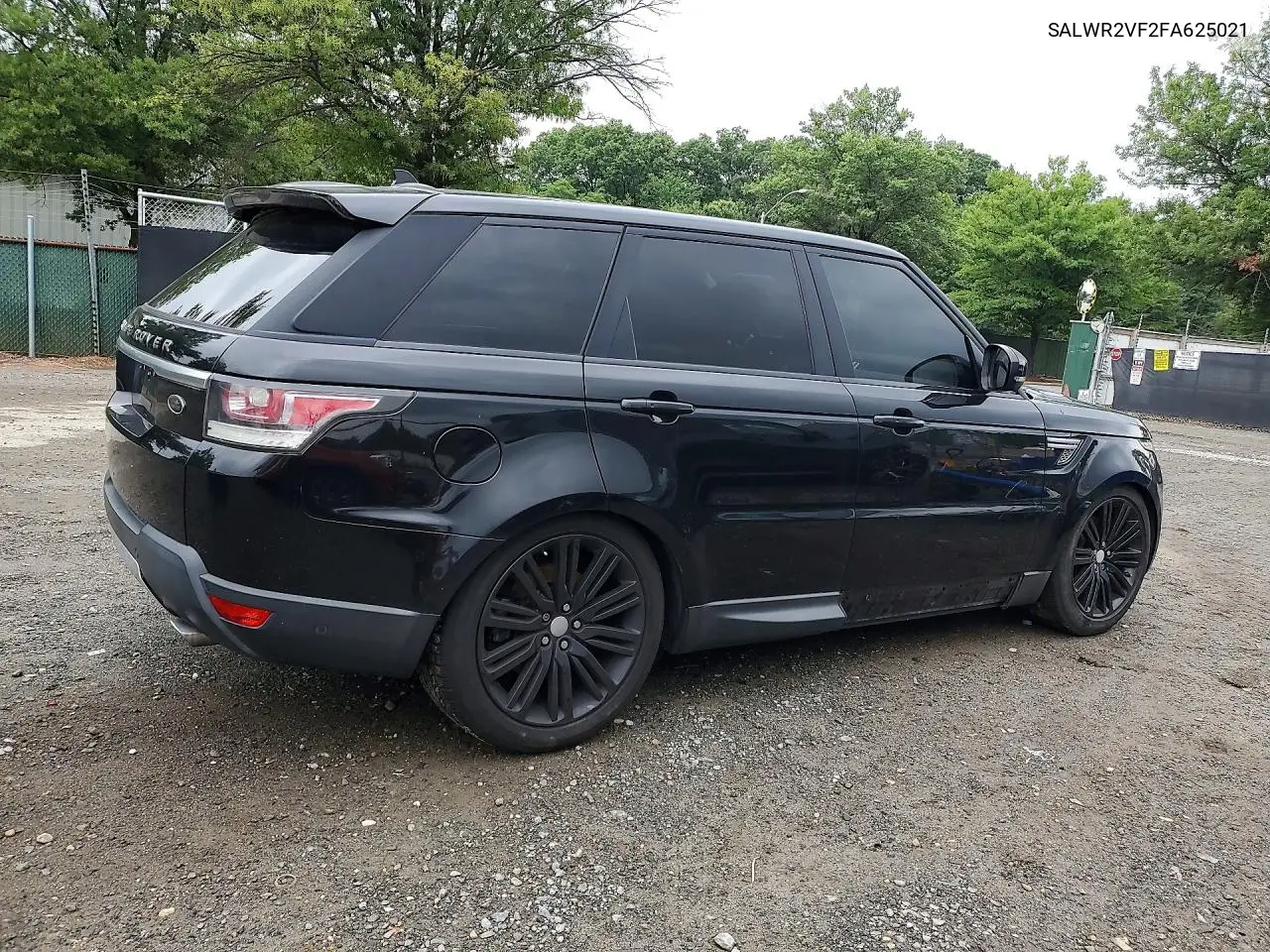 2015 Land Rover Range Rover Sport Hse VIN: SALWR2VF2FA625021 Lot: 60405796