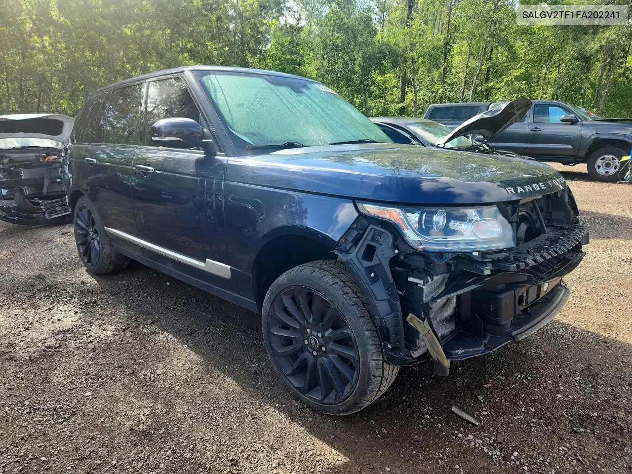 2015 Land Rover Range Rover Autobiography VIN: SALGV2TF1FA202241 Lot: 60441356