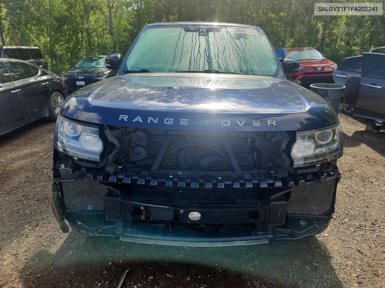 2015 Land Rover Range Rover Autobiography VIN: SALGV2TF1FA202241 Lot: 60441356