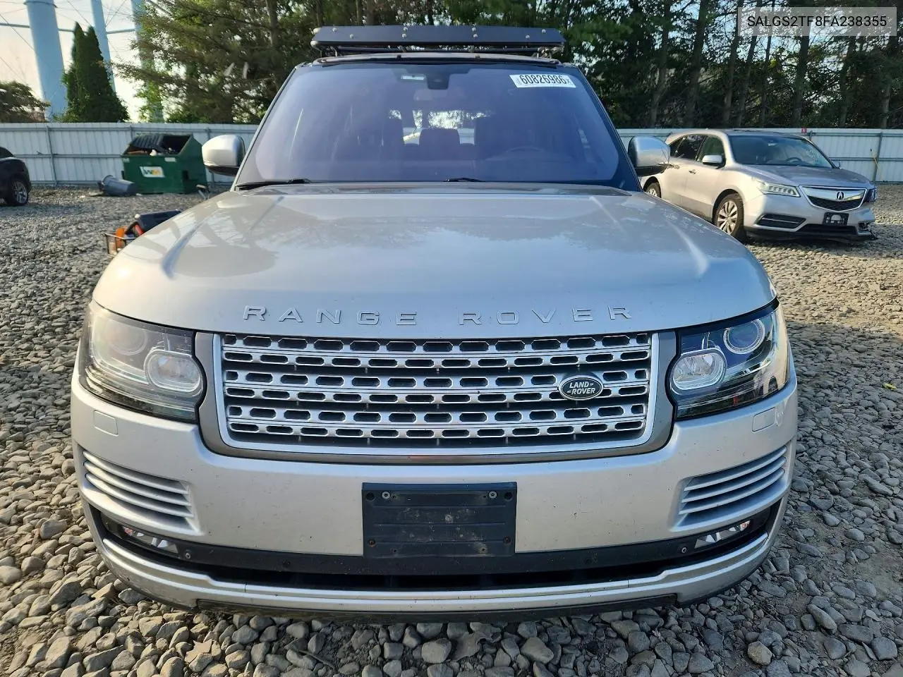 2015 Land Rover Range Rover Supercharged VIN: SALGS2TF8FA238355 Lot: 60826986