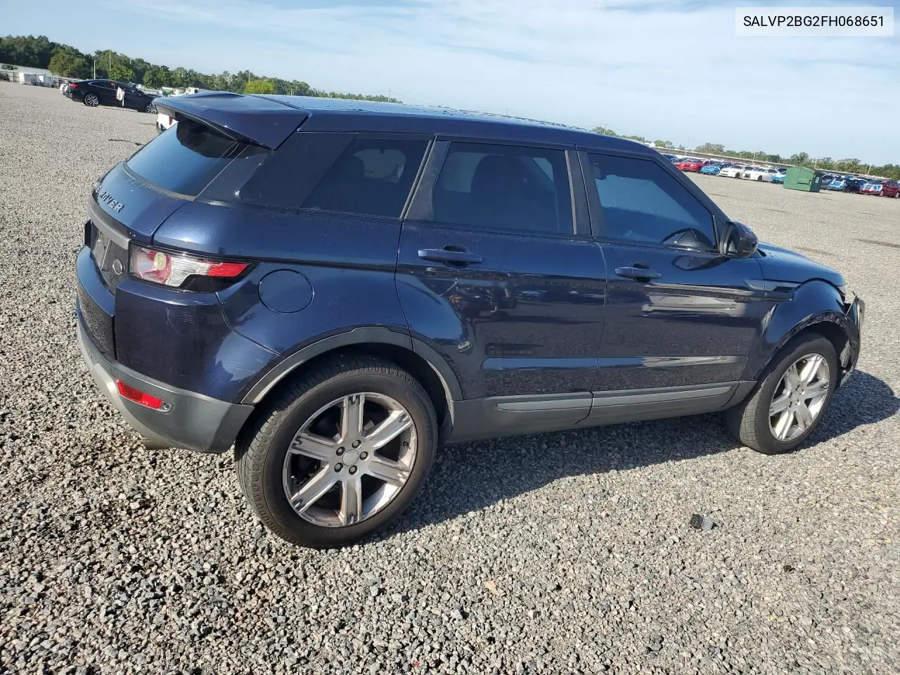 2015 Land Rover Range Rover Evoque Pure Plus VIN: SALVP2BG2FH068651 Lot: 60876276