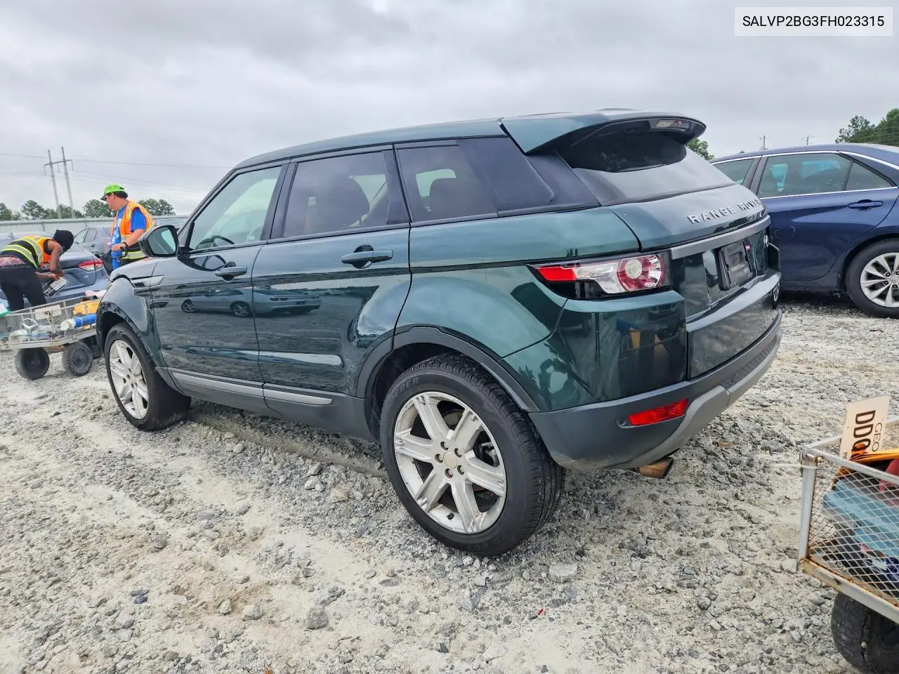 2015 Land Rover Range Rover Evoque Pure Plus VIN: SALVP2BG3FH023315 Lot: 61589026