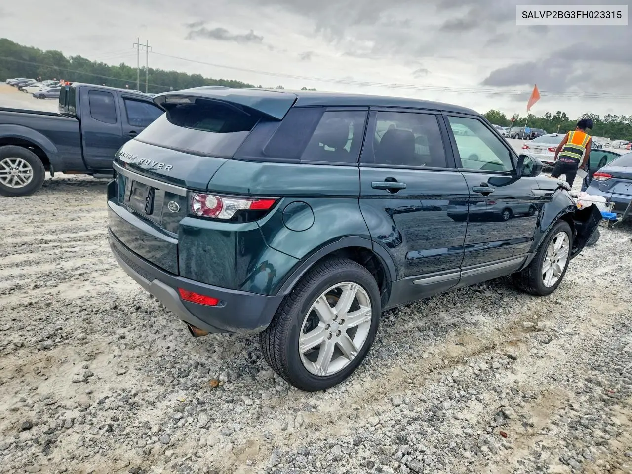 2015 Land Rover Range Rover Evoque Pure Plus VIN: SALVP2BG3FH023315 Lot: 61589026