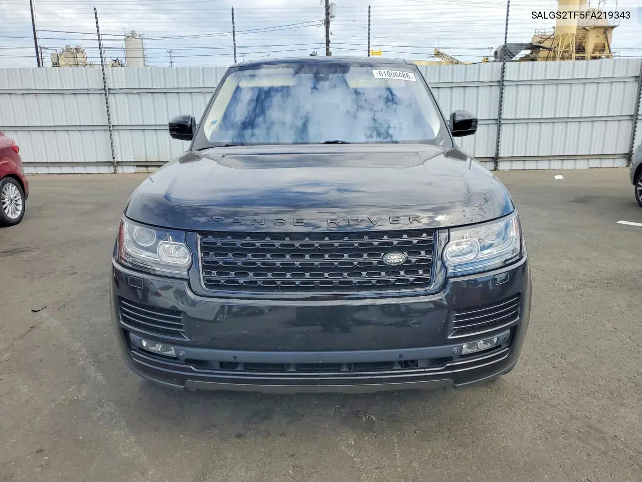 2015 Land Rover Range Rover Supercharged VIN: SALGS2TF5FA219343 Lot: 61806486