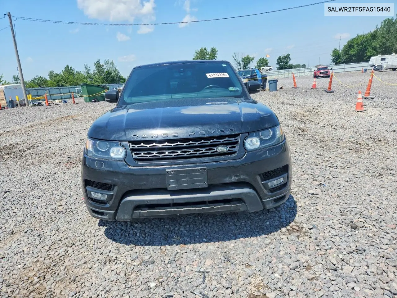 2015 Land Rover Range Rover Sport Sc VIN: SALWR2TF5FA515440 Lot: 61937236