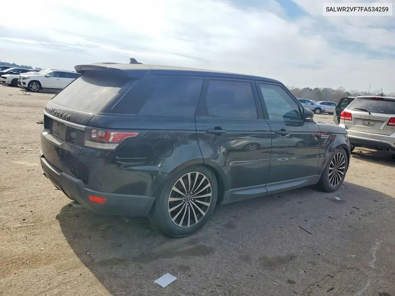 SALWR2VF7FA534259 2015 Land Rover Range Rover Sport Hse