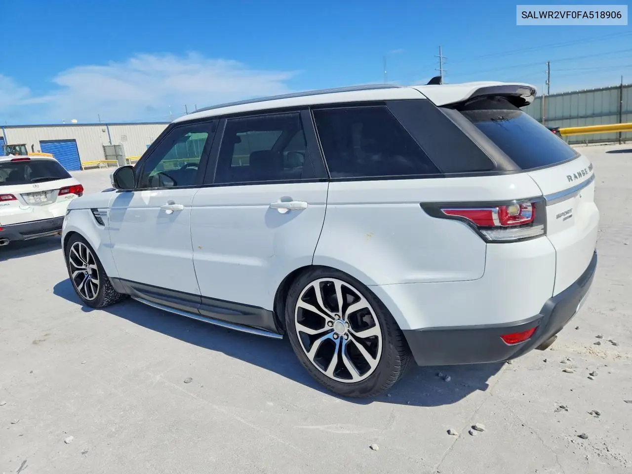 2015 Land Rover Range Rover Sport Hse VIN: SALWR2VF0FA518906 Lot: 85985935