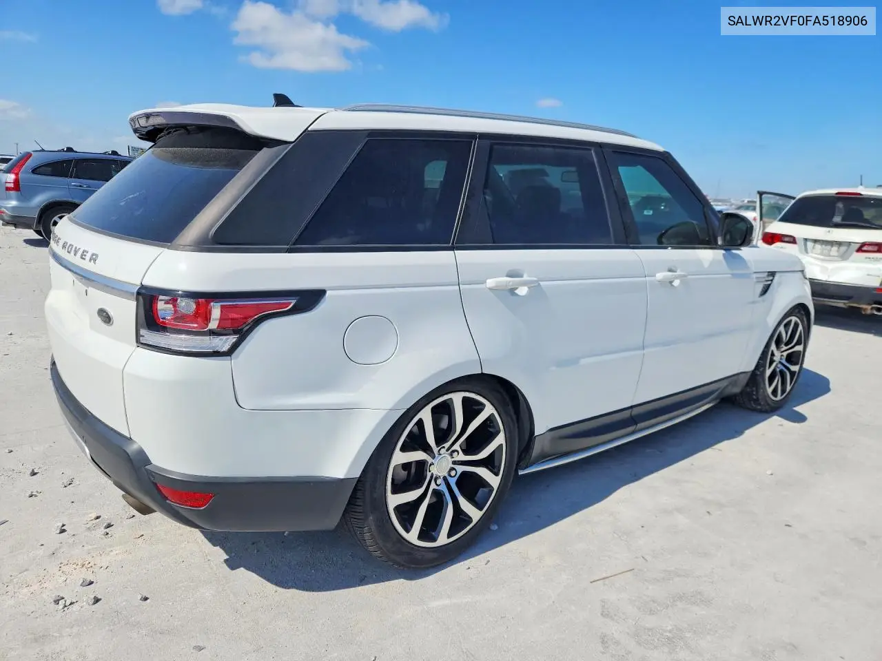 2015 Land Rover Range Rover Sport Hse VIN: SALWR2VF0FA518906 Lot: 85985935