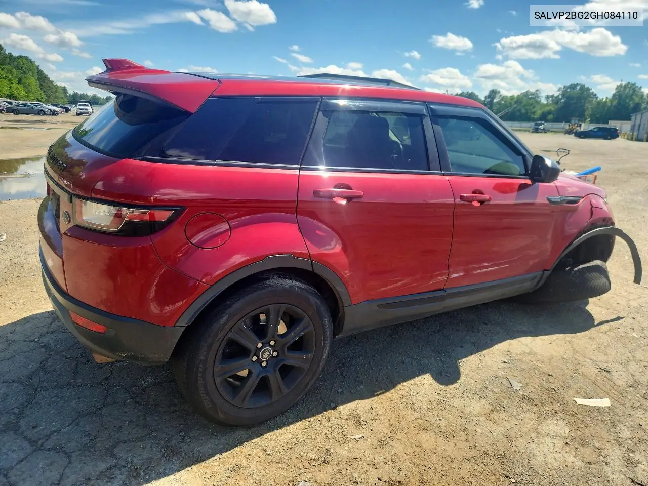 2016 Land Rover Range Rover Evoque Se VIN: SALVP2BG2GH084110 Lot: 51923256