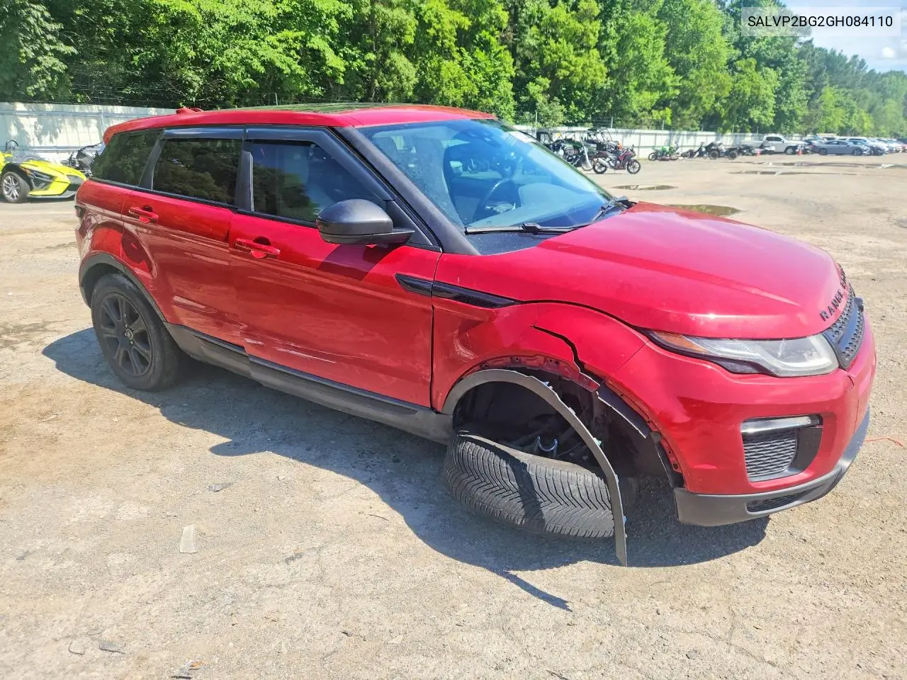 2016 Land Rover Range Rover Evoque Se VIN: SALVP2BG2GH084110 Lot: 51923256