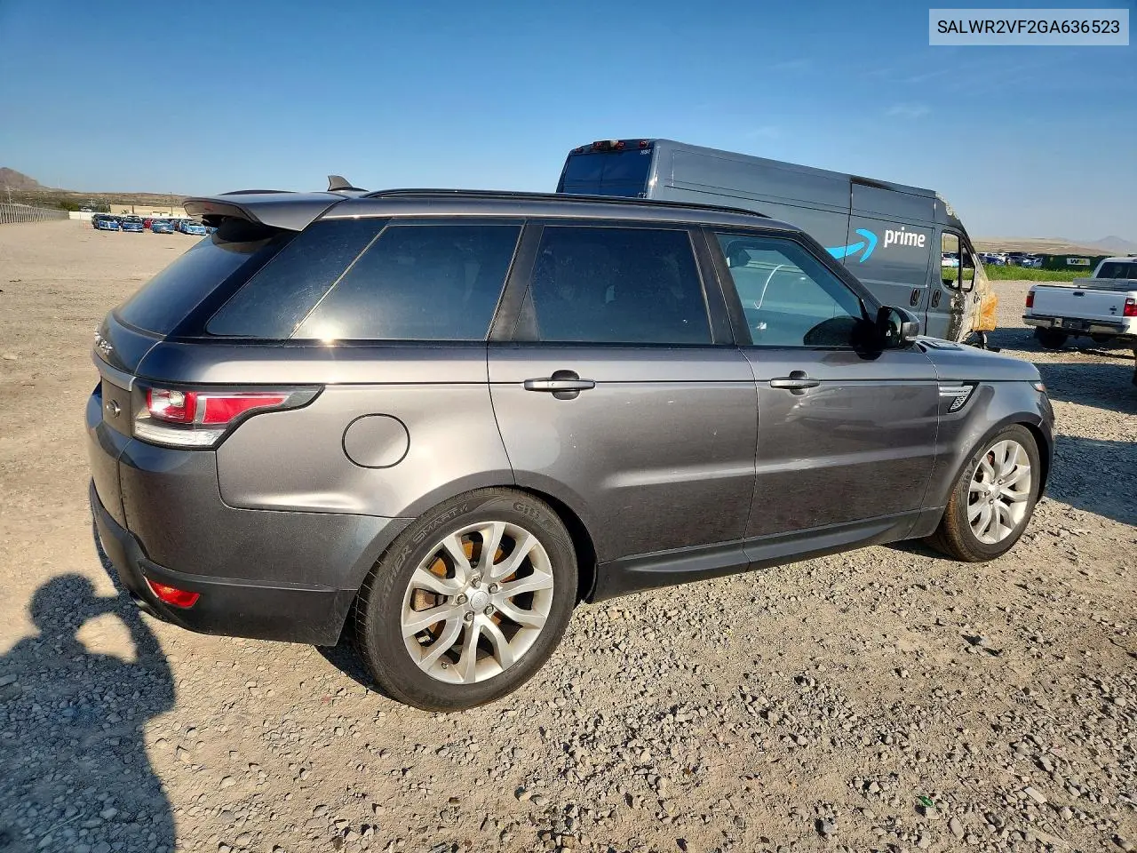 2016 Land Rover Range Rover Sport Hse VIN: SALWR2VF2GA636523 Lot: 52844456