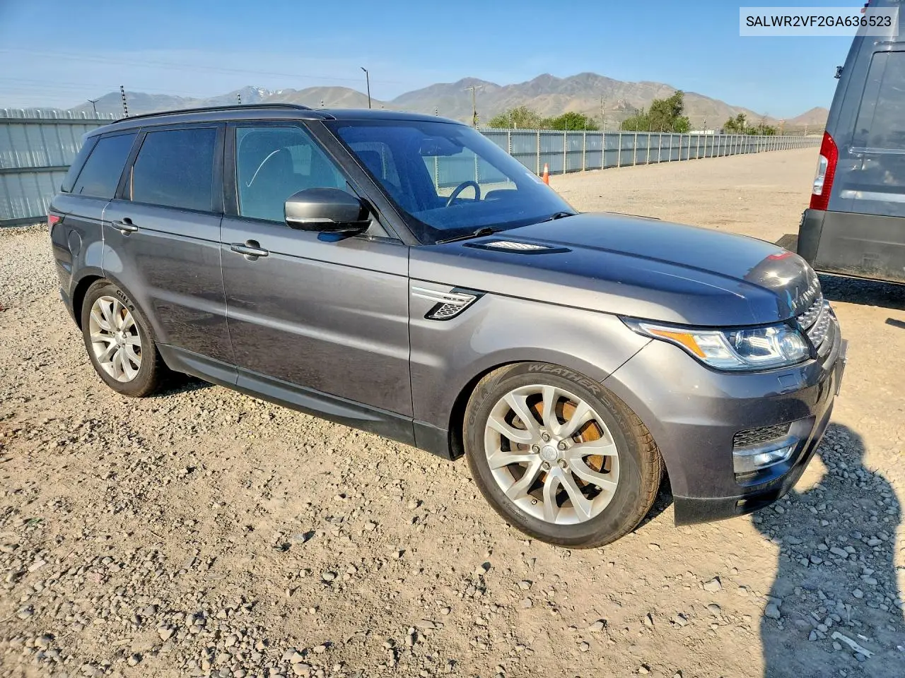 2016 Land Rover Range Rover Sport Hse VIN: SALWR2VF2GA636523 Lot: 52844456