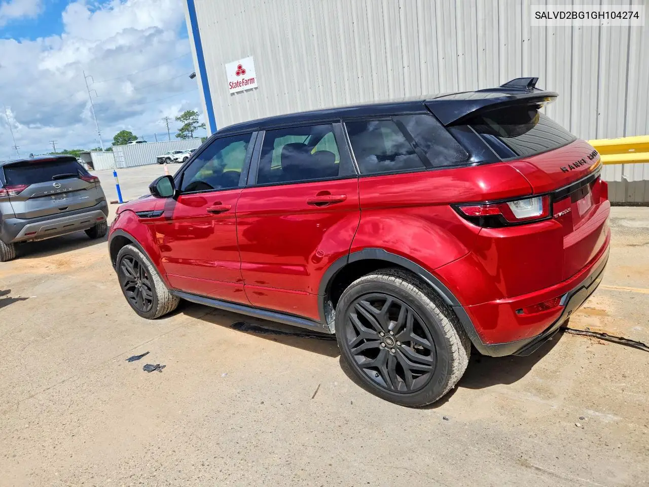 2016 Land Rover Range Rover Evoque Hse Dynamic VIN: SALVD2BG1GH104274 Lot: 54519576