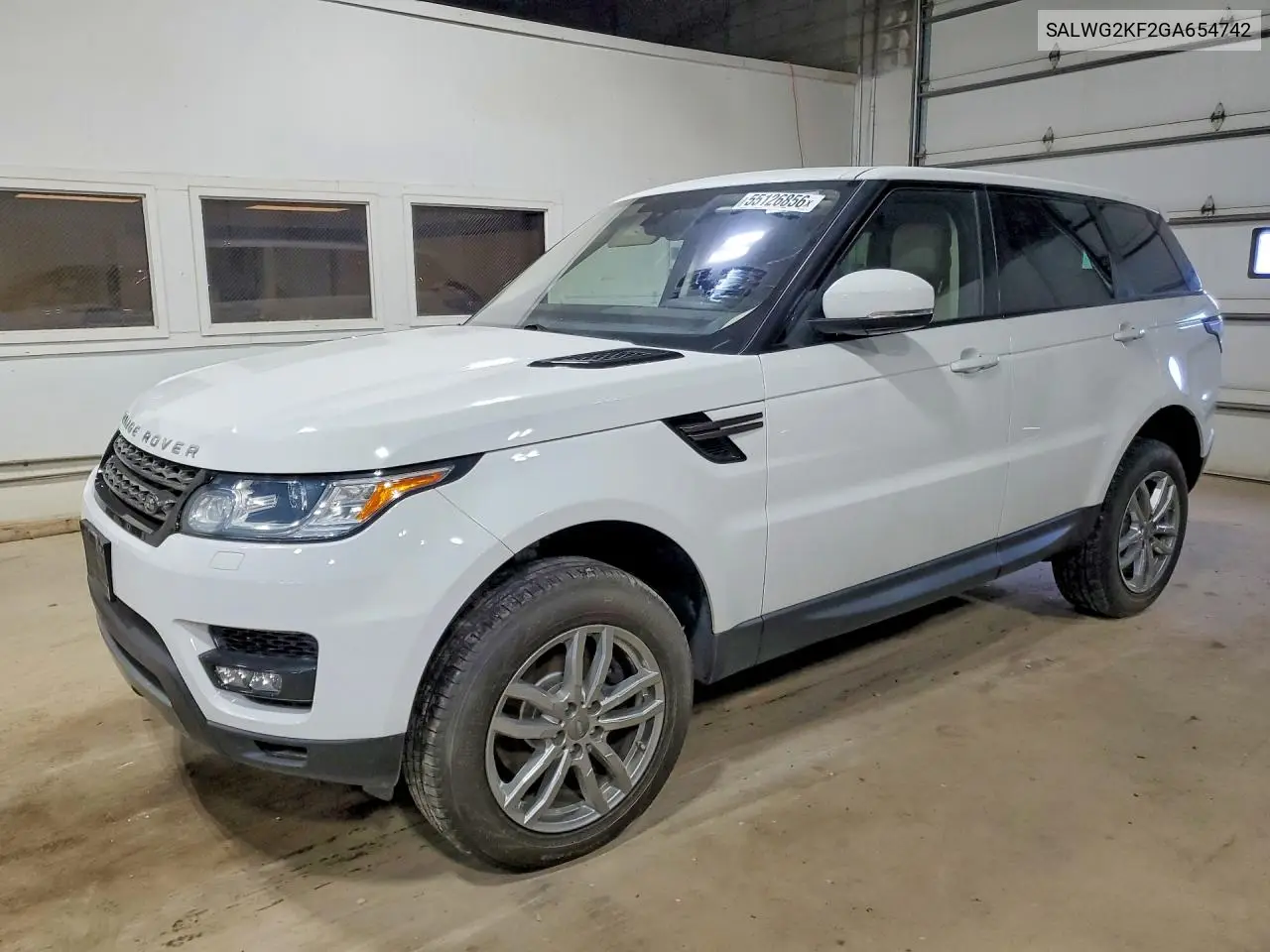 2016 Land Rover Range Rover Sport Se VIN: SALWG2KF2GA654742 Lot: 55126856