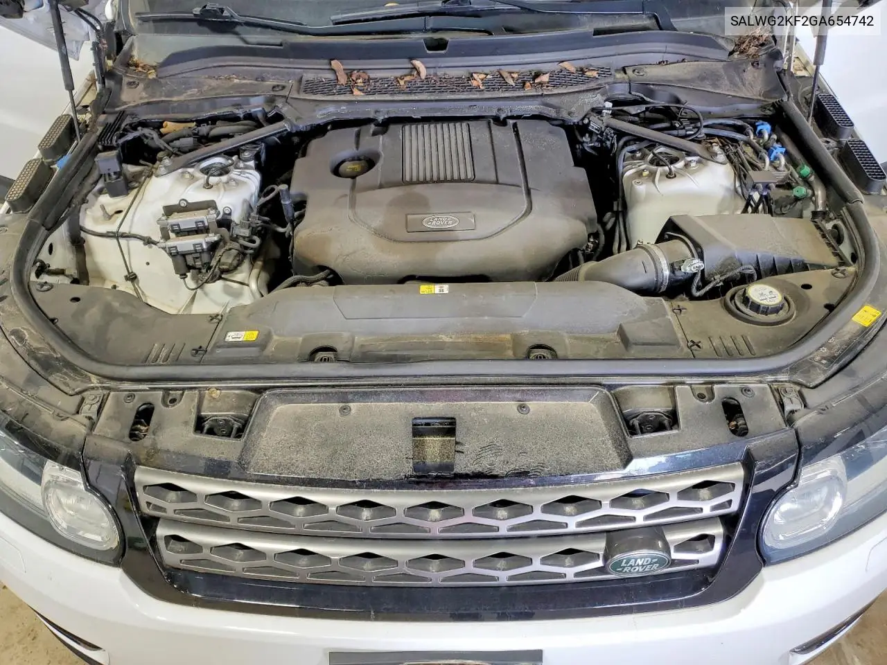 2016 Land Rover Range Rover Sport Se VIN: SALWG2KF2GA654742 Lot: 55126856