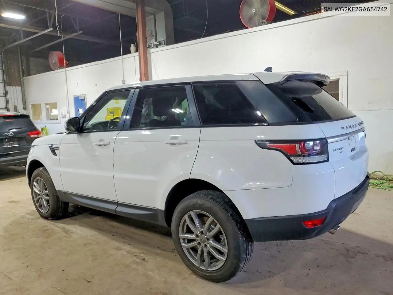 2016 Land Rover Range Rover Sport Se VIN: SALWG2KF2GA654742 Lot: 55126856