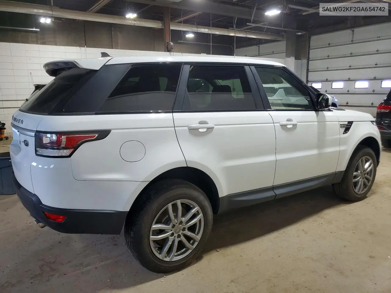 2016 Land Rover Range Rover Sport Se VIN: SALWG2KF2GA654742 Lot: 55126856