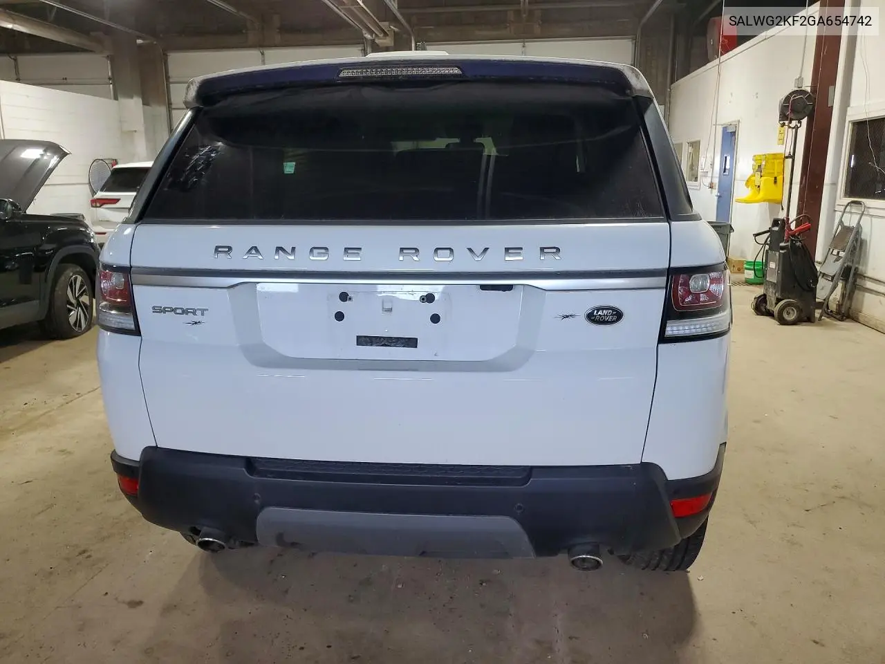 2016 Land Rover Range Rover Sport Se VIN: SALWG2KF2GA654742 Lot: 55126856
