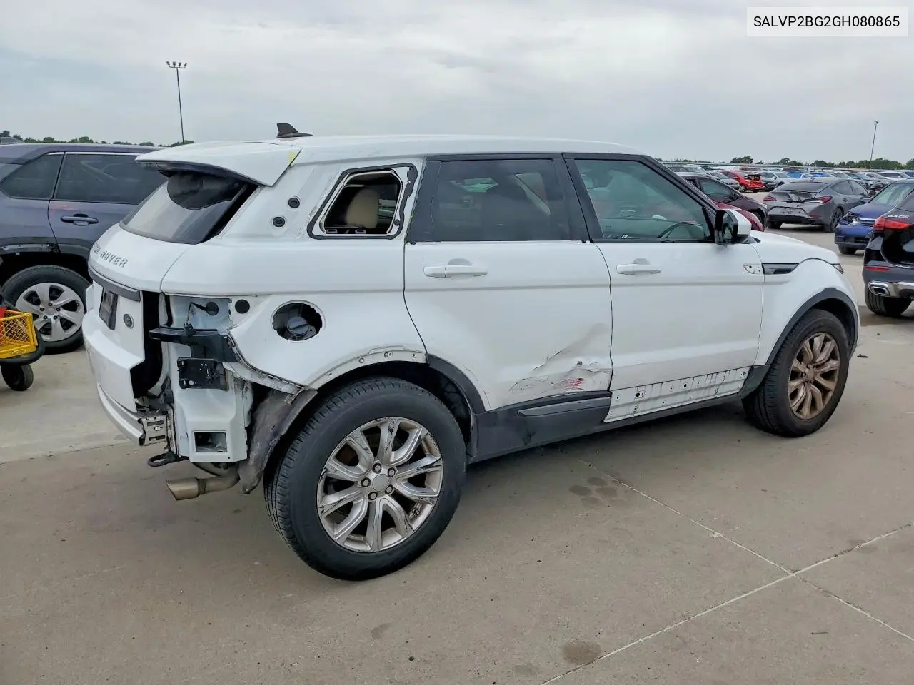 2016 Land Rover Range Rover Evoque Se VIN: SALVP2BG2GH080865 Lot: 55134196