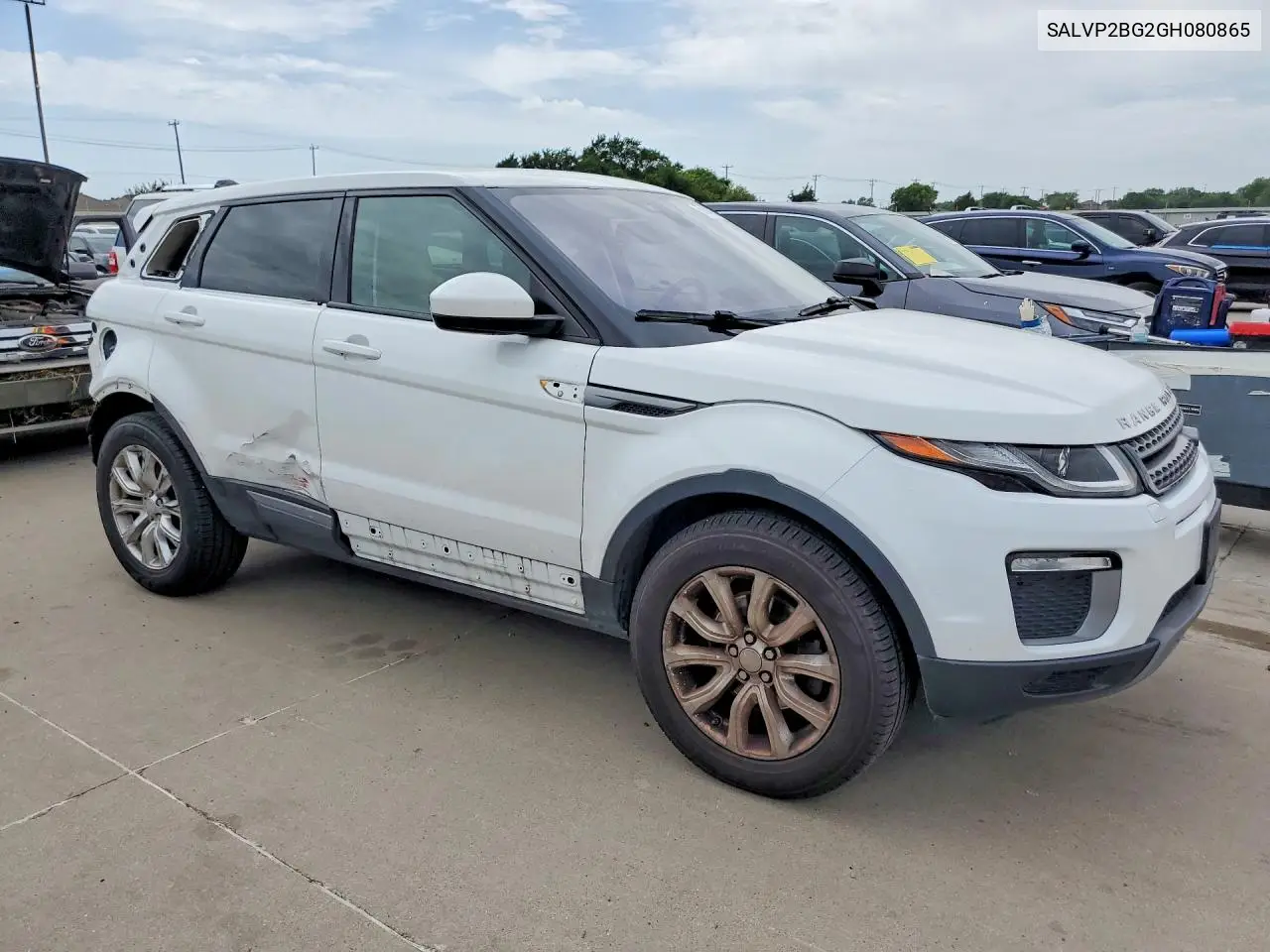 2016 Land Rover Range Rover Evoque Se VIN: SALVP2BG2GH080865 Lot: 55134196