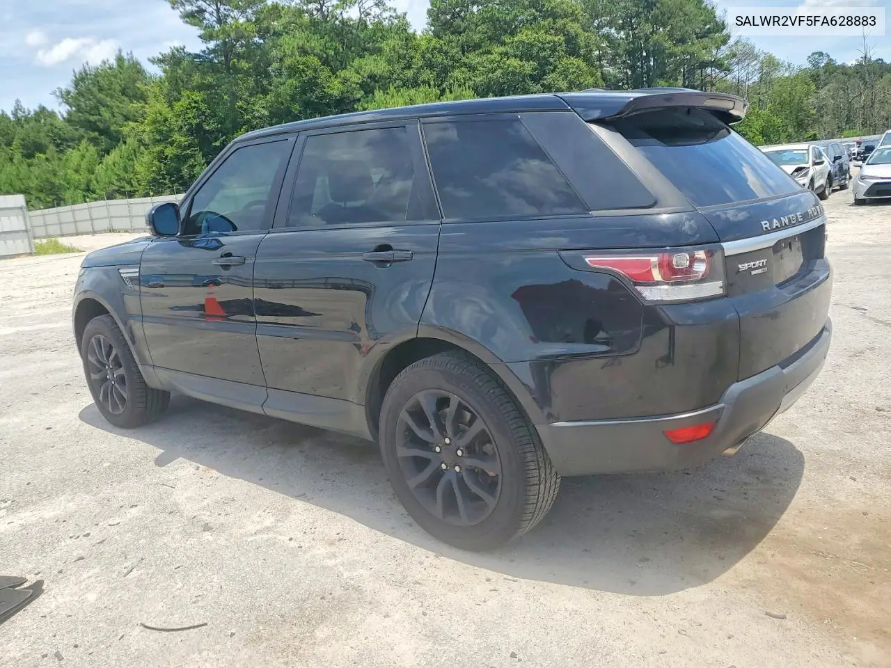 2016 Land Rover Range Rover Sport Hse VIN: SALWR2VF5FA628883 Lot: 56319276
