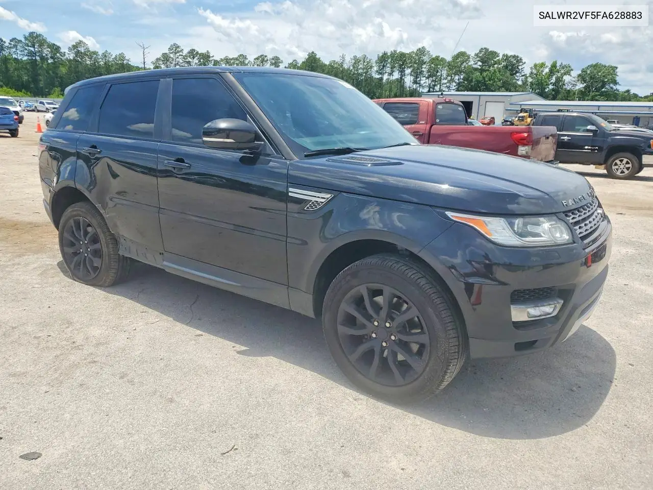 2016 Land Rover Range Rover Sport Hse VIN: SALWR2VF5FA628883 Lot: 56319276