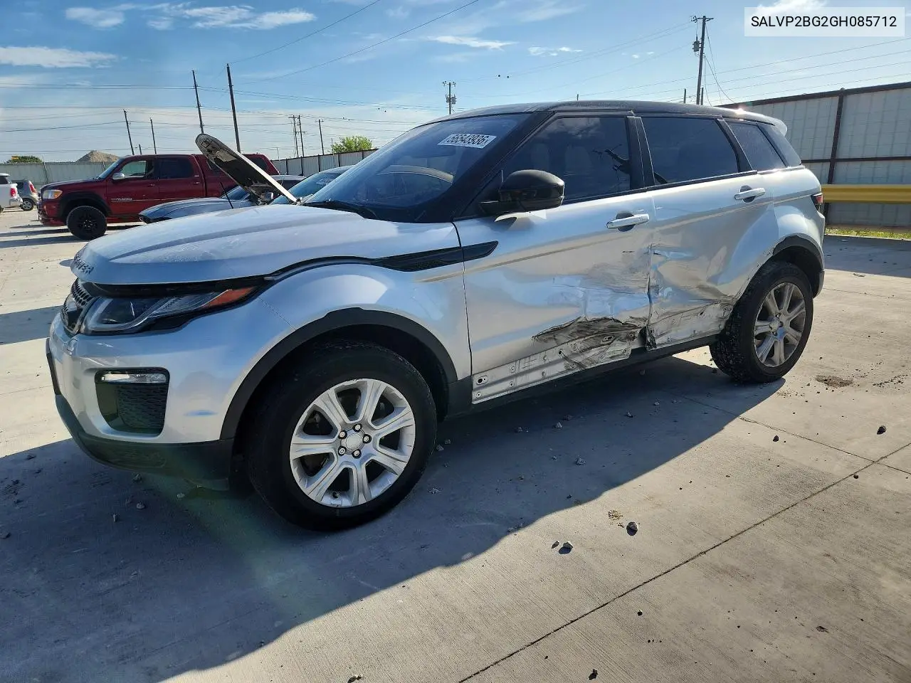 2016 Land Rover Range Rover Evoque Se VIN: SALVP2BG2GH085712 Lot: 56543936