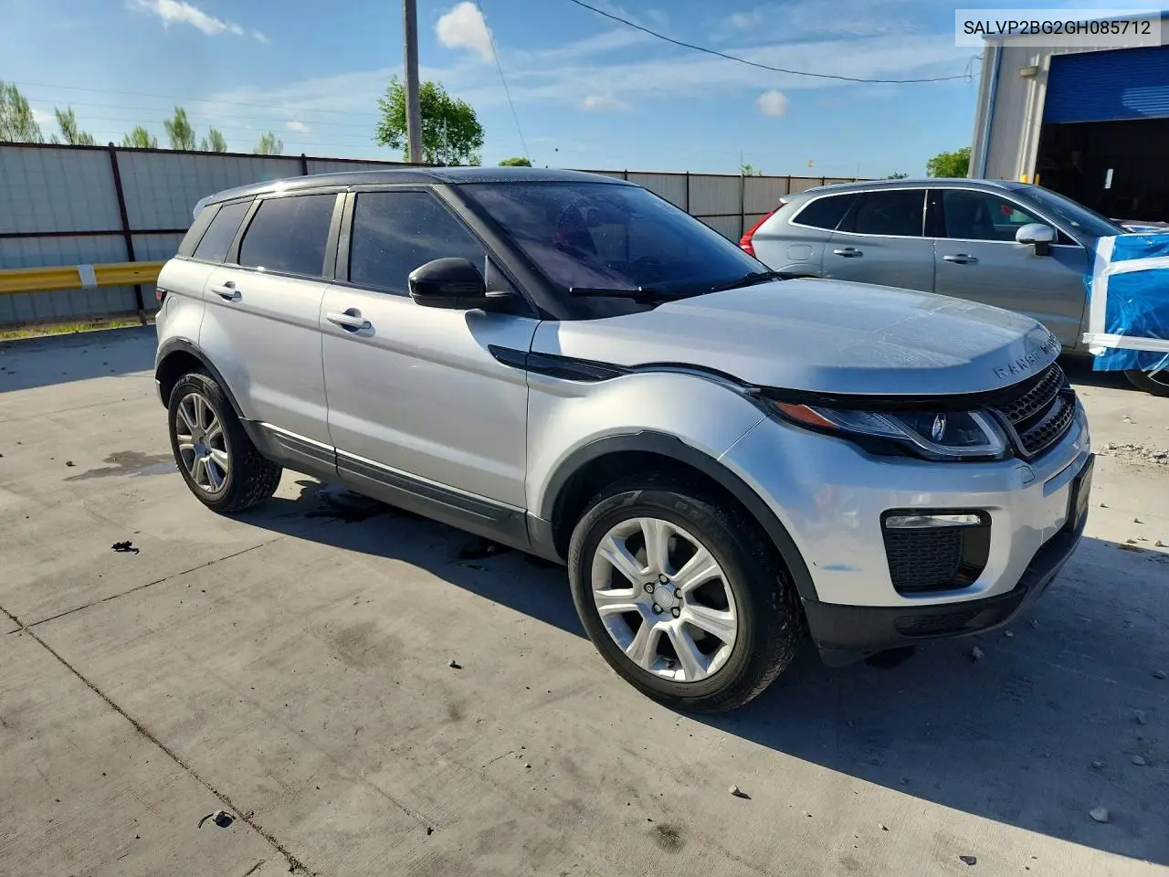 2016 Land Rover Range Rover Evoque Se VIN: SALVP2BG2GH085712 Lot: 56543936