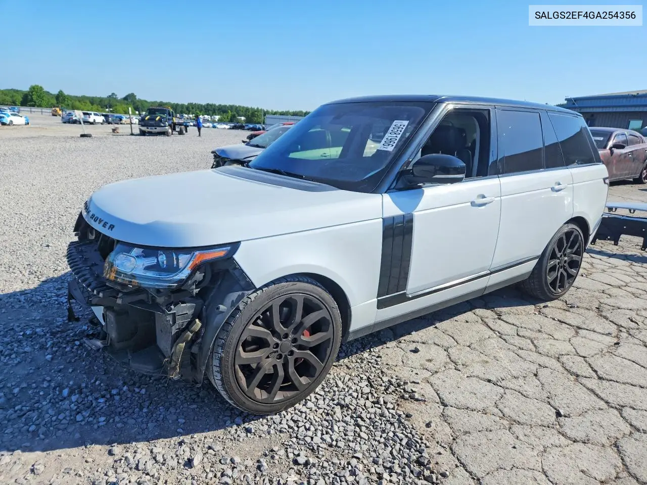 2016 Land Rover Range Rover Supercharged VIN: SALGS2EF4GA254356 Lot: 56581966
