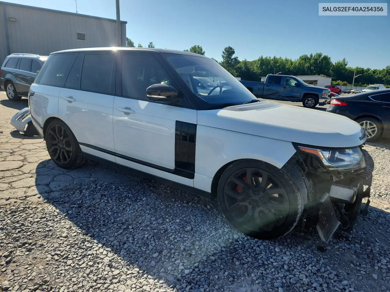 2016 Land Rover Range Rover Supercharged VIN: SALGS2EF4GA254356 Lot: 56581966