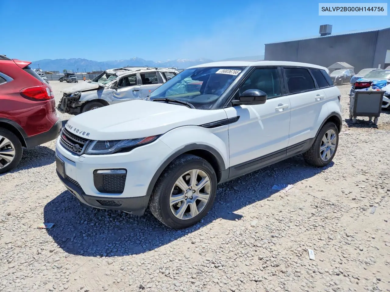 2016 Land Rover Range Rover Evoque Se VIN: SALVP2BG0GH144756 Lot: 56836766