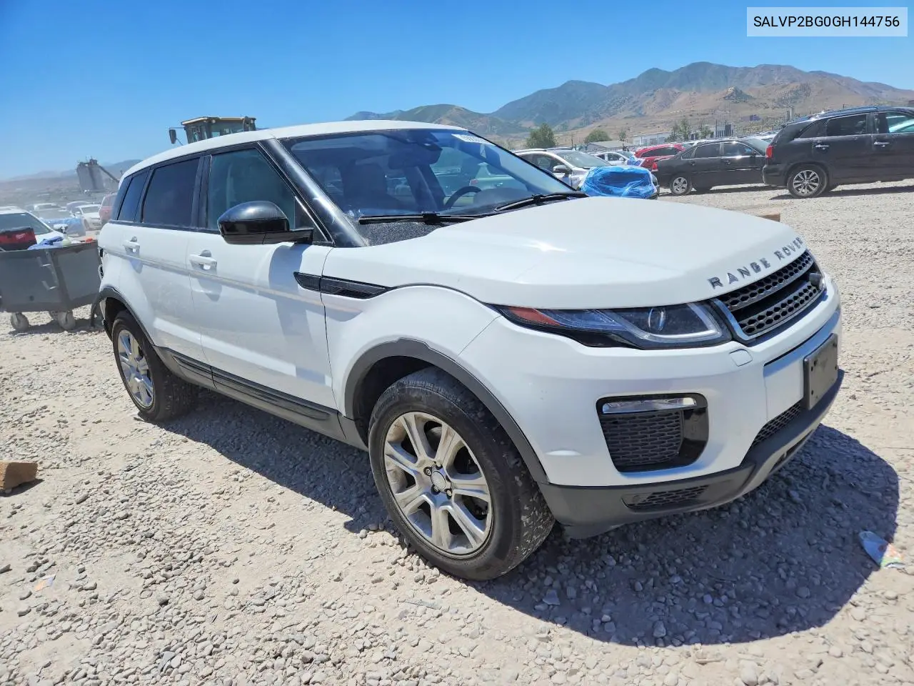 2016 Land Rover Range Rover Evoque Se VIN: SALVP2BG0GH144756 Lot: 56836766