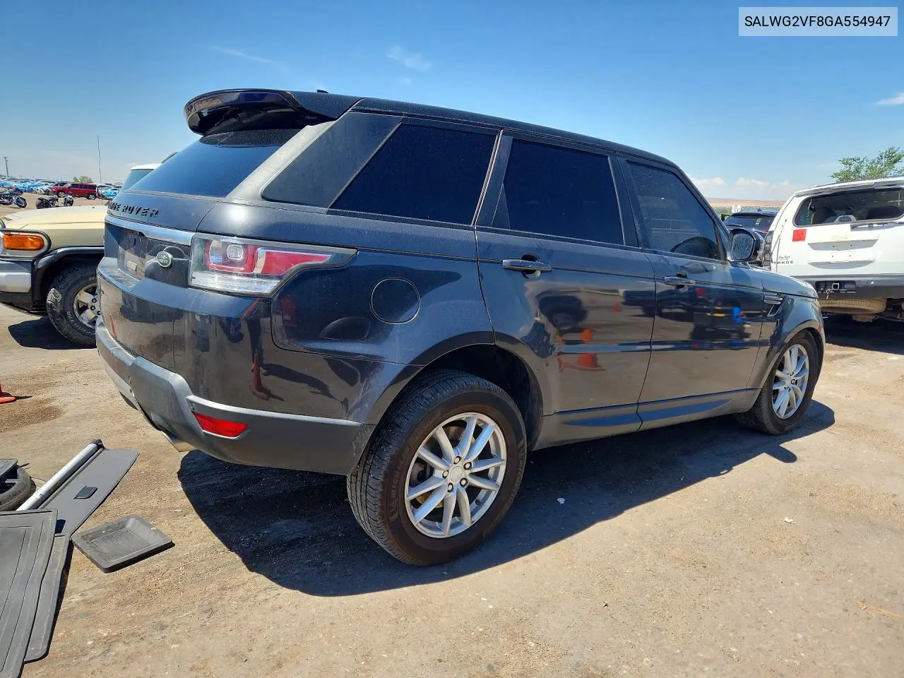 2016 Land Rover Range Rover Sport Se VIN: SALWG2VF8GA554947 Lot: 57162016