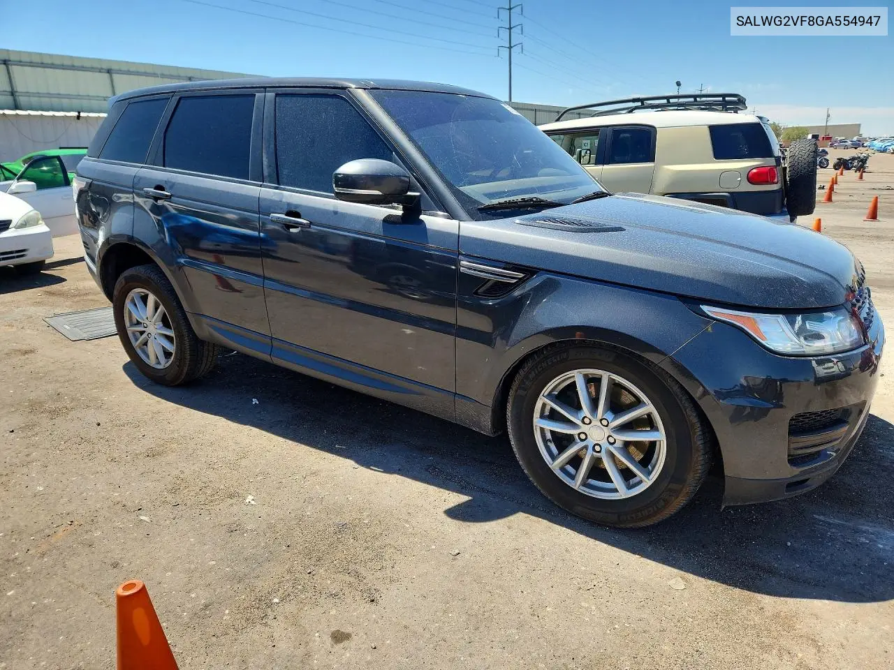 2016 Land Rover Range Rover Sport Se VIN: SALWG2VF8GA554947 Lot: 57162016