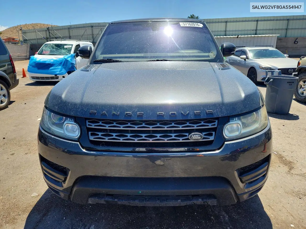 2016 Land Rover Range Rover Sport Se VIN: SALWG2VF8GA554947 Lot: 57162016
