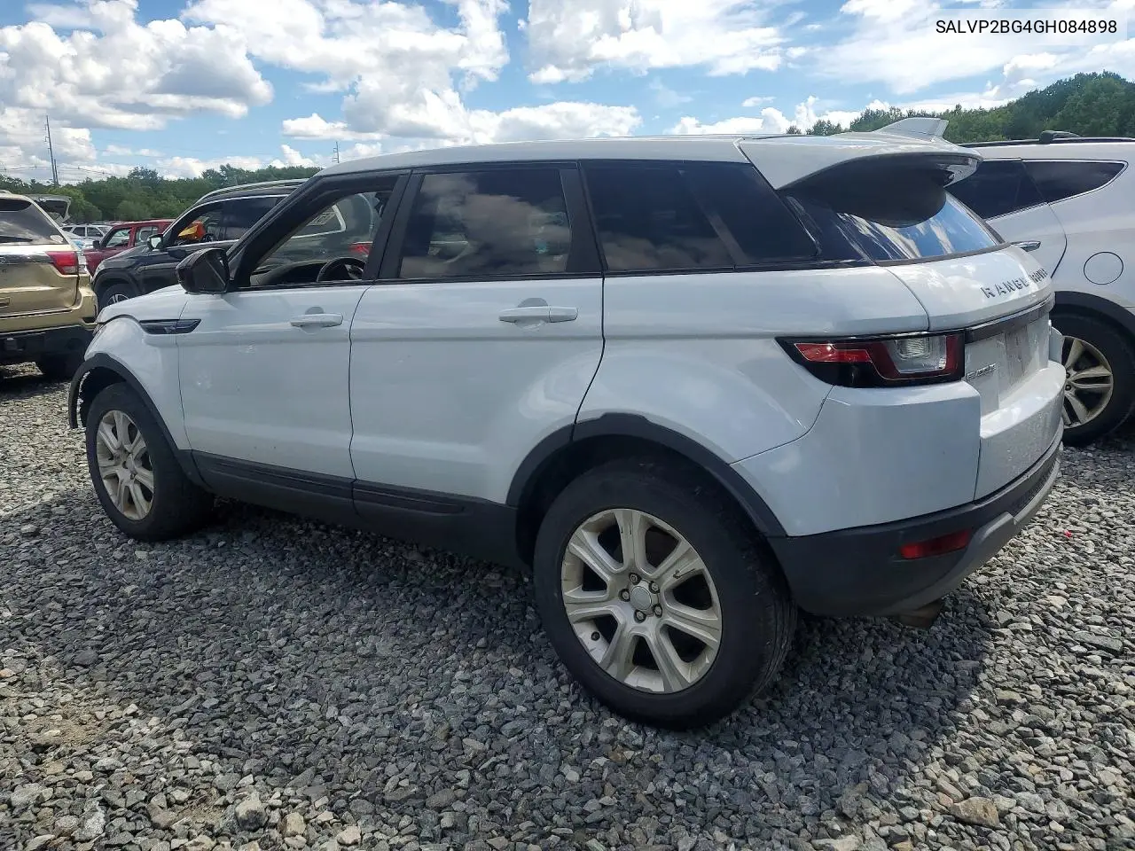 2016 Land Rover Range Rover Evoque Se VIN: SALVP2BG4GH084898 Lot: 57570336