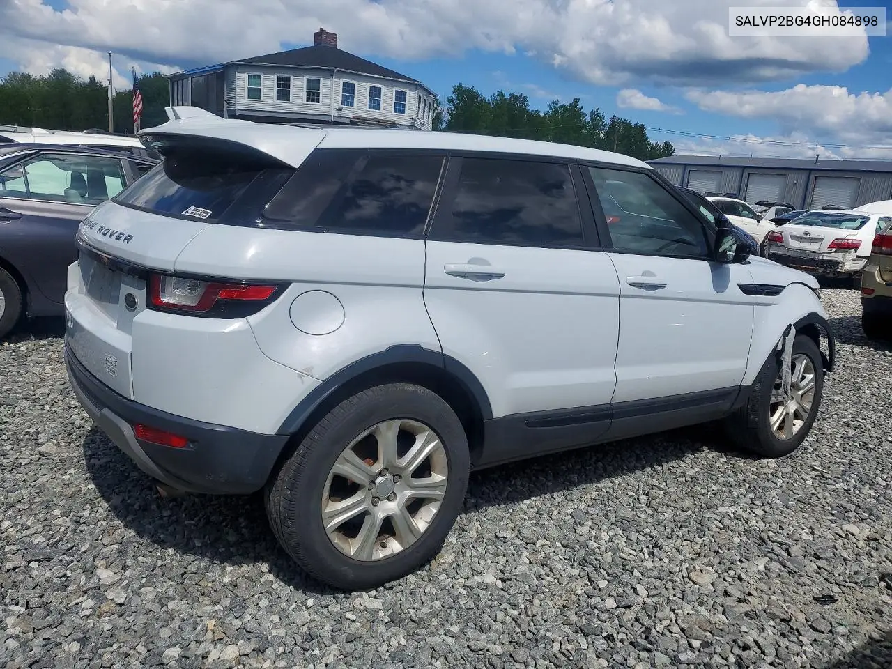 2016 Land Rover Range Rover Evoque Se VIN: SALVP2BG4GH084898 Lot: 57570336