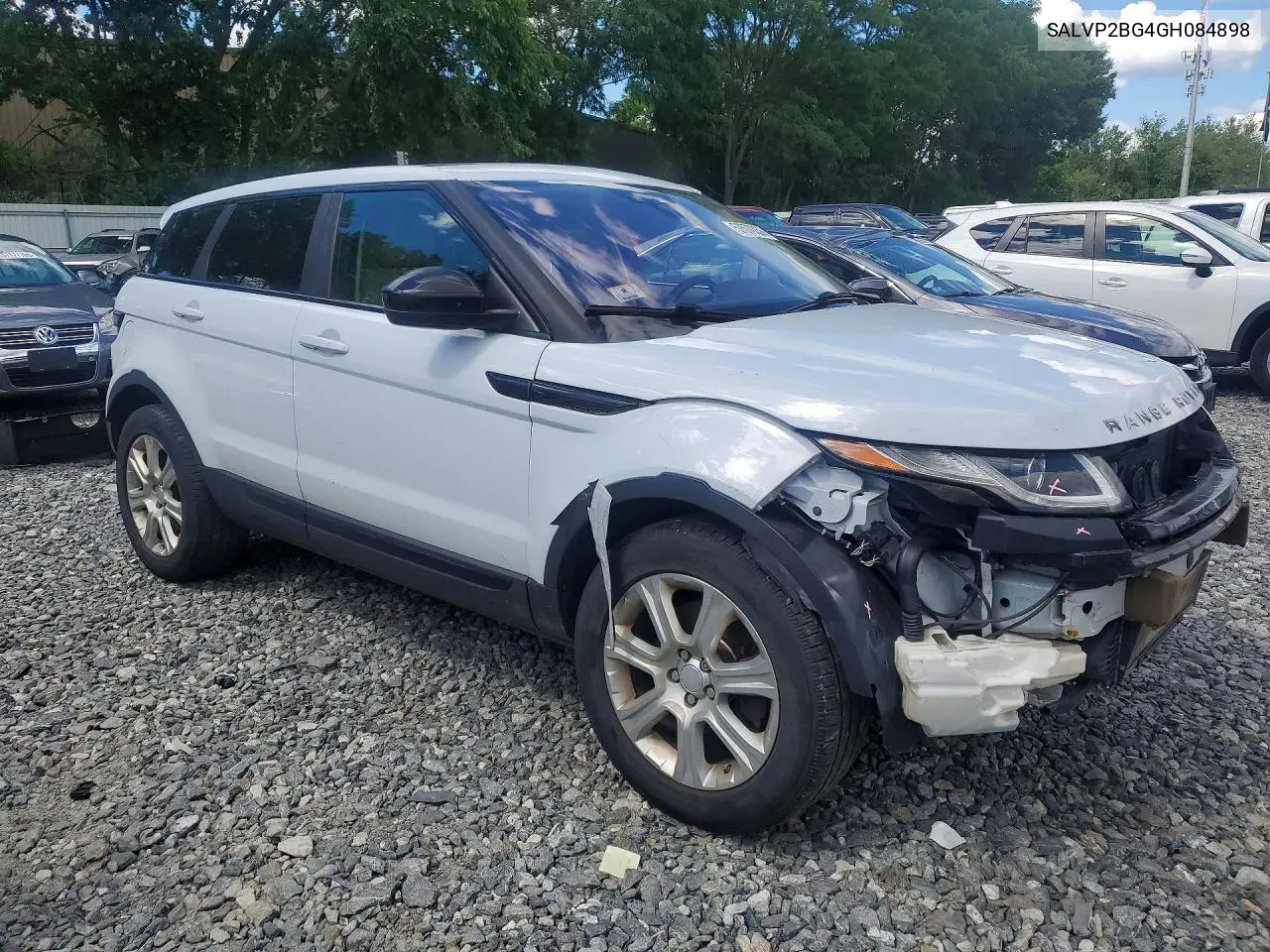 2016 Land Rover Range Rover Evoque Se VIN: SALVP2BG4GH084898 Lot: 57570336