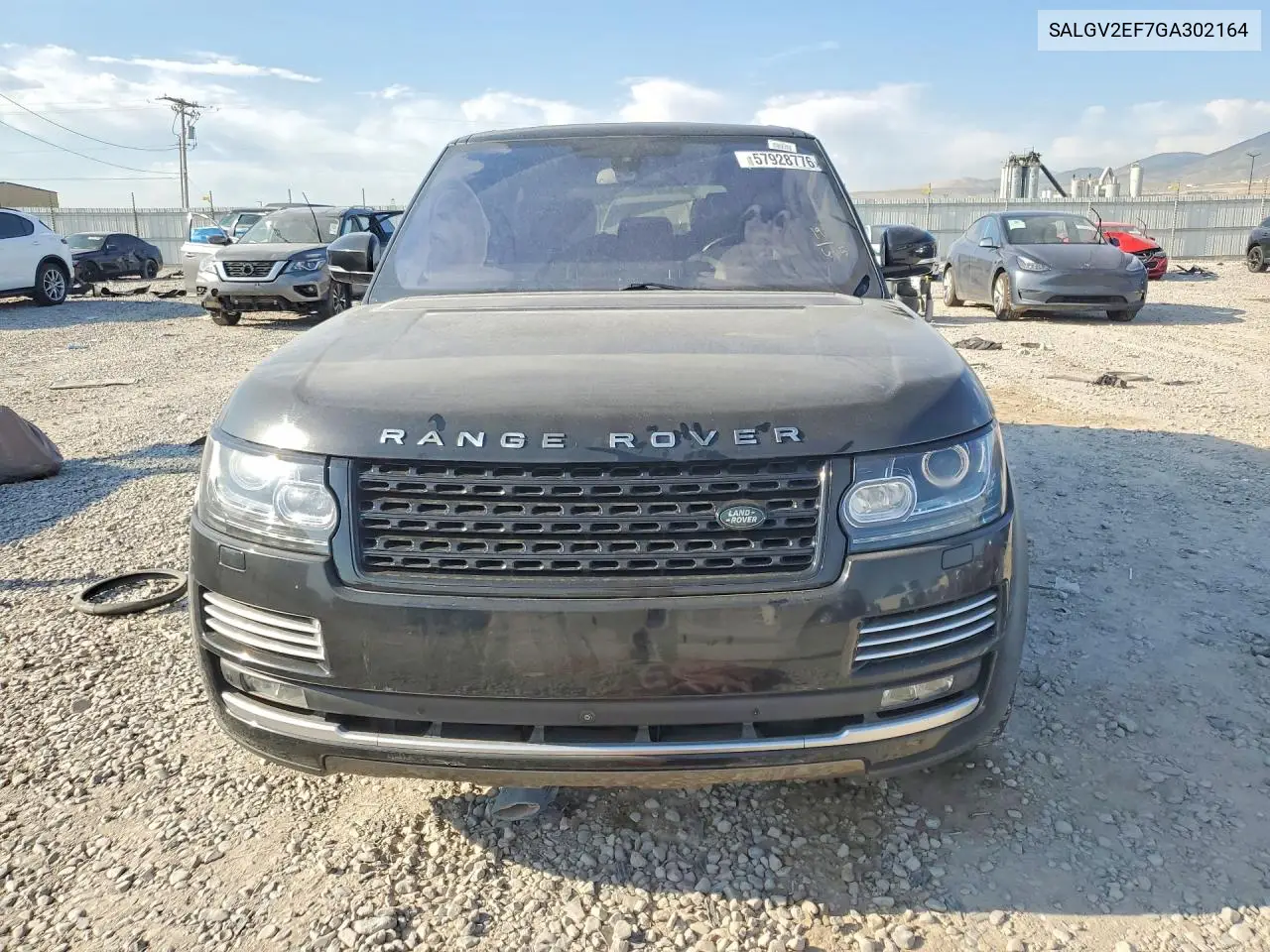 2016 Land Rover Range Rover Autobiography VIN: SALGV2EF7GA302164 Lot: 57928776