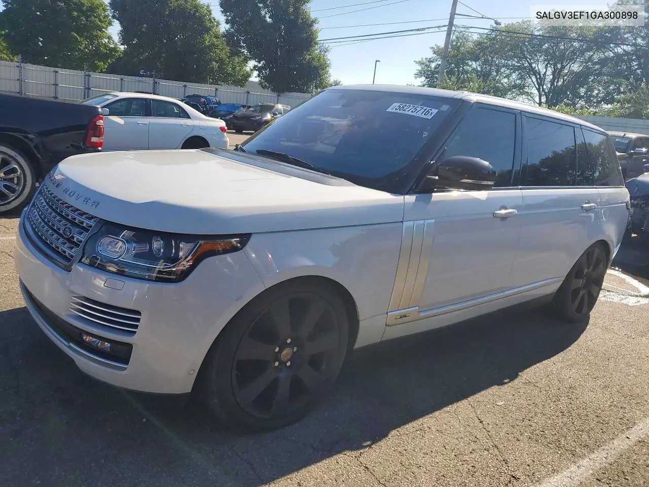 2016 Land Rover Range Rover Autobiography VIN: SALGV3EF1GA300898 Lot: 58275716