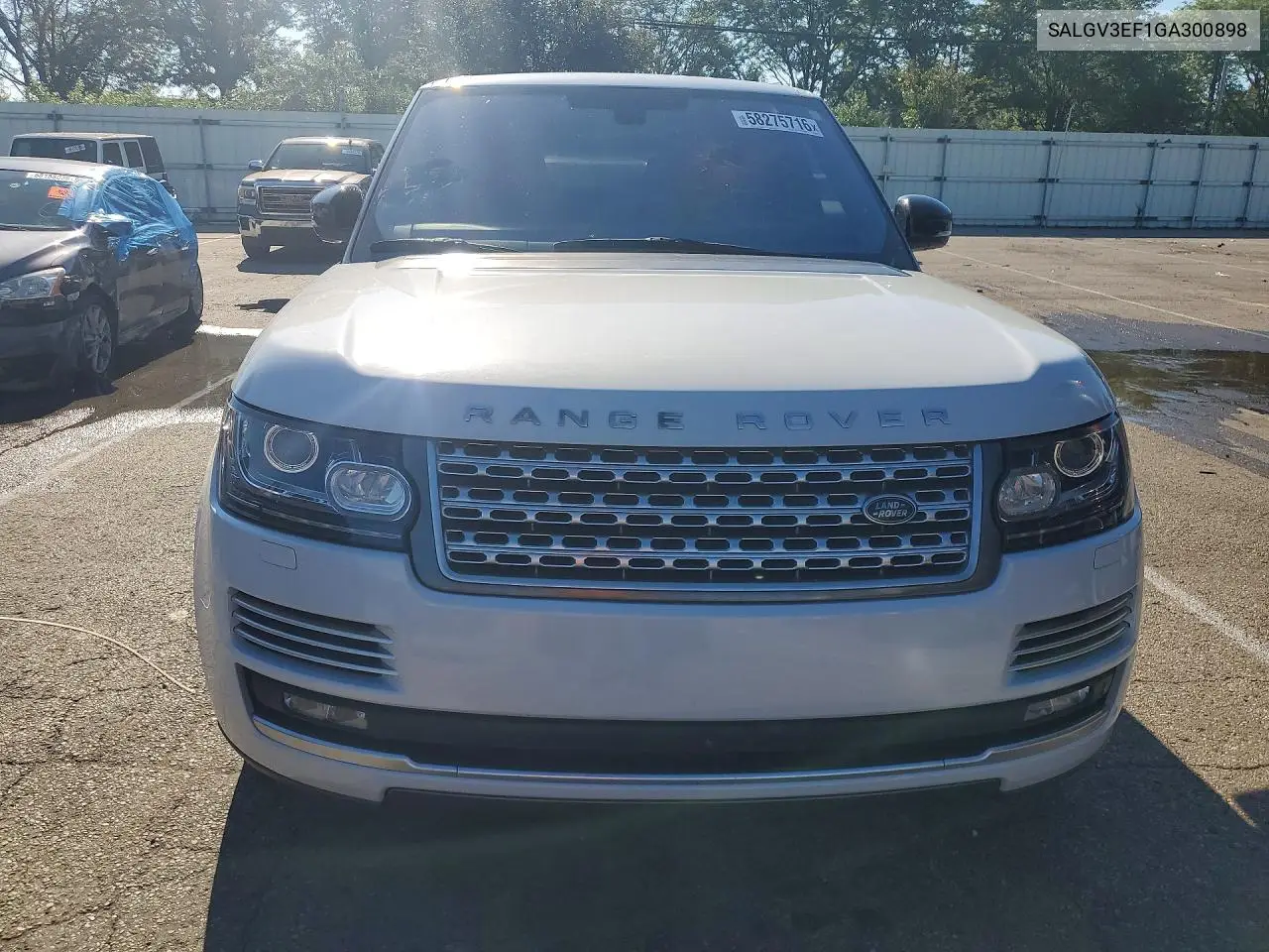 2016 Land Rover Range Rover Autobiography VIN: SALGV3EF1GA300898 Lot: 58275716