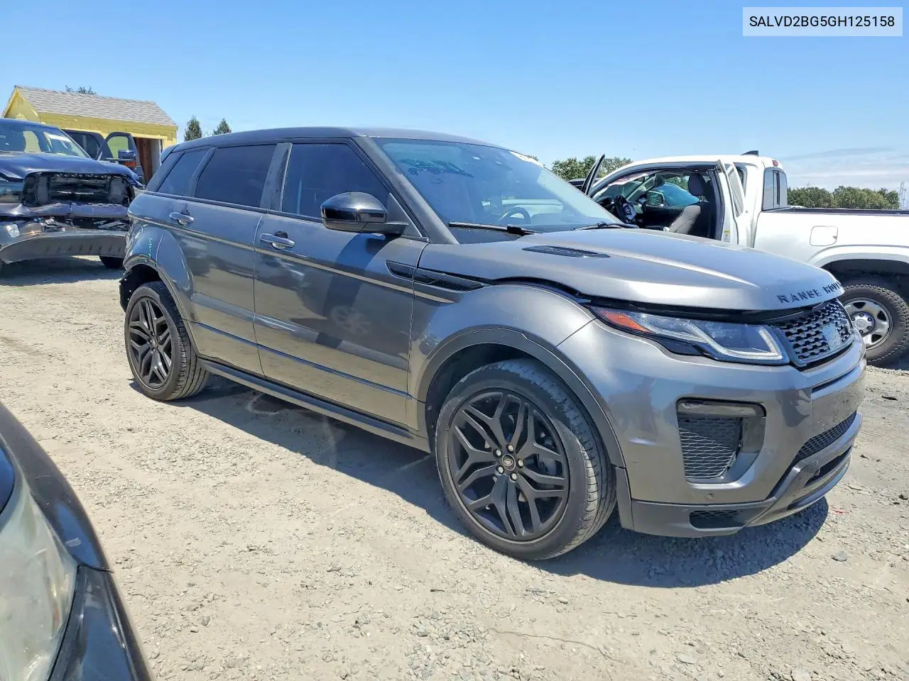 2016 Land Rover Range Rover Evoque Hse Dynamic VIN: SALVD2BG5GH125158 Lot: 58607636