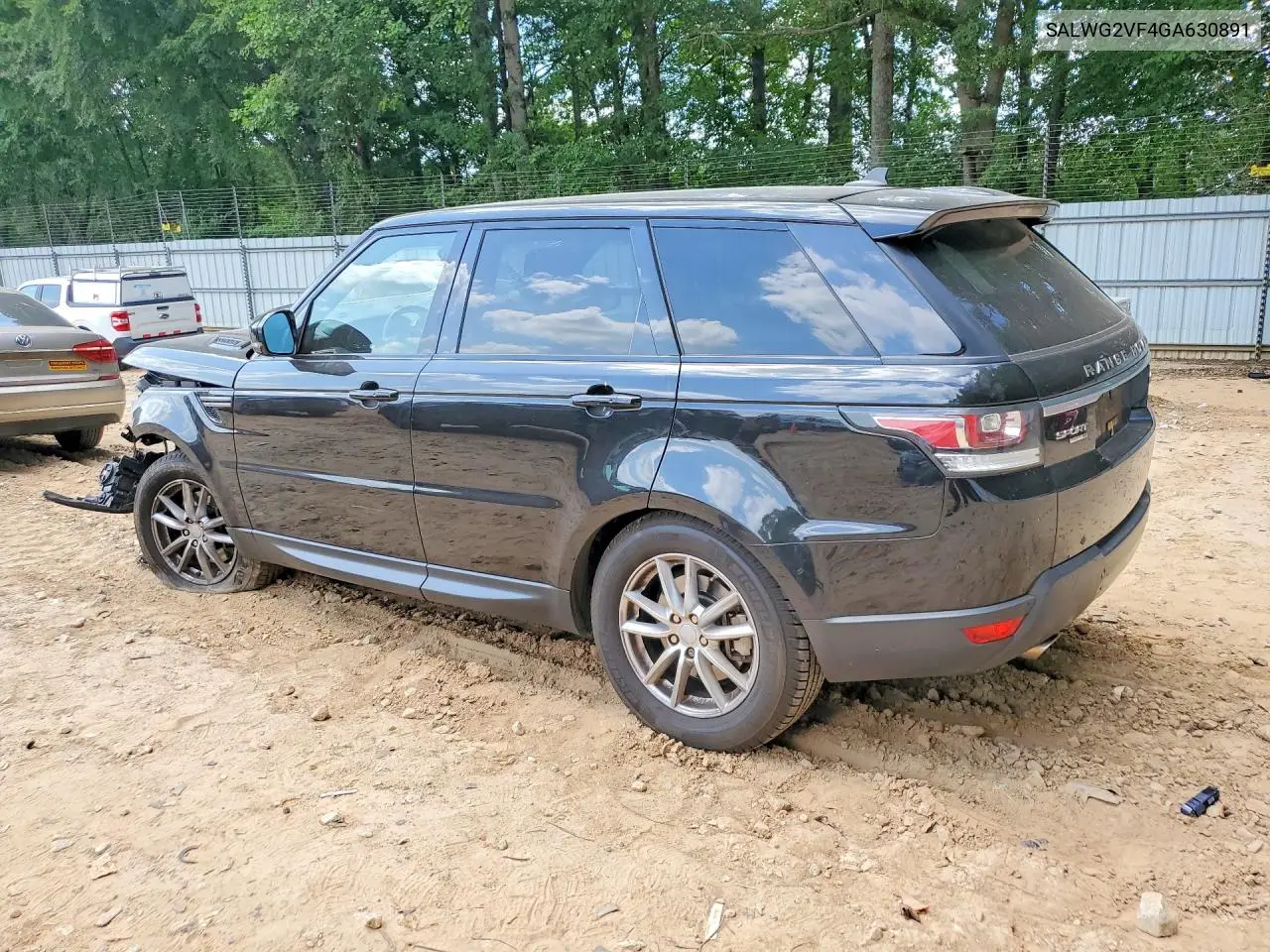 2016 Land Rover Range Rover Sport Se VIN: SALWG2VF4GA630891 Lot: 58906096