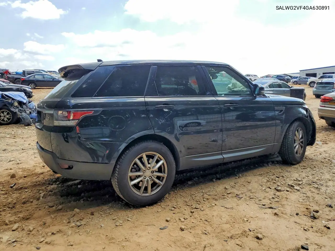 2016 Land Rover Range Rover Sport Se VIN: SALWG2VF4GA630891 Lot: 58906096