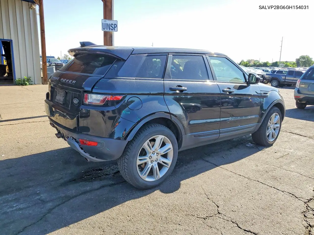 2016 Land Rover Range Rover Evoque Se VIN: SALVP2BG6GH154031 Lot: 59019786