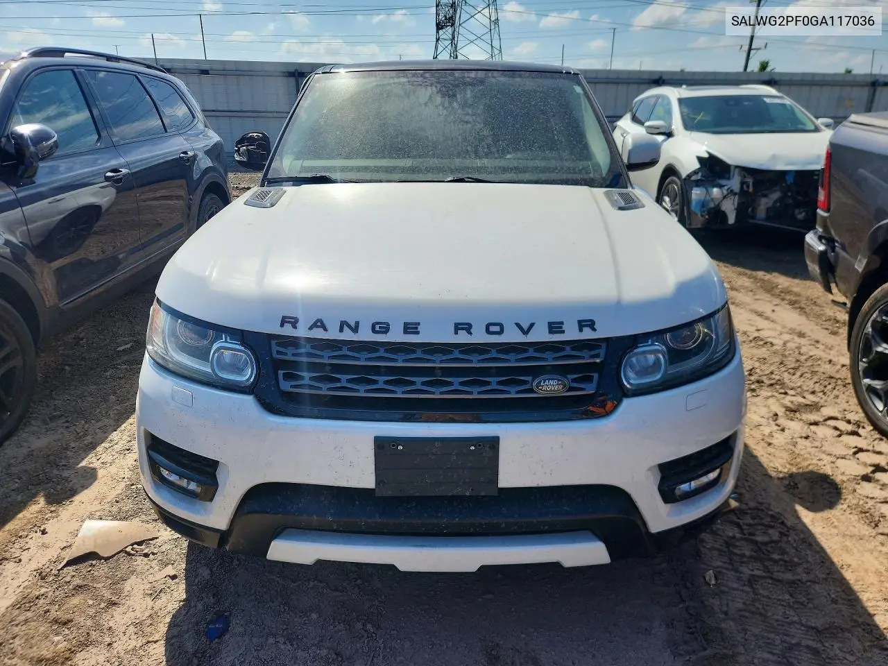 2016 Land Rover Range Rover Sport Se VIN: SALWG2PF0GA117036 Lot: 59103856