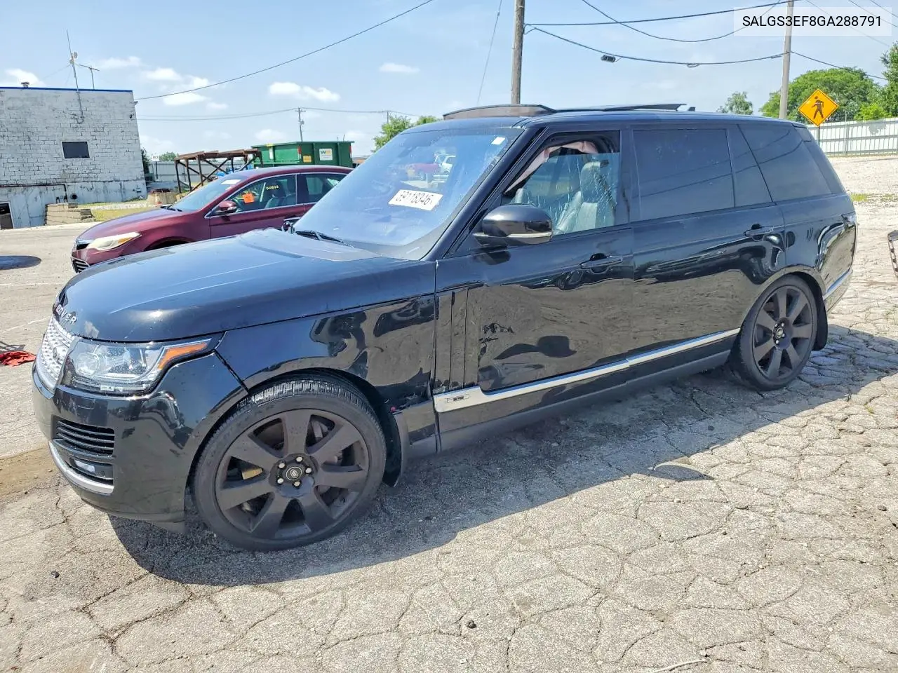 2016 Land Rover Range Rover Supercharged VIN: SALGS3EF8GA288791 Lot: 59118346